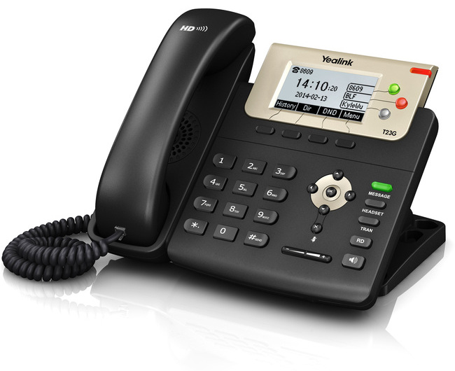 Yealink T23GN Gigabit IP Desk Phone | ProVu Communications