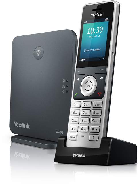 Yealink W60P Base station and DECT colour screen handset | ProVu ...